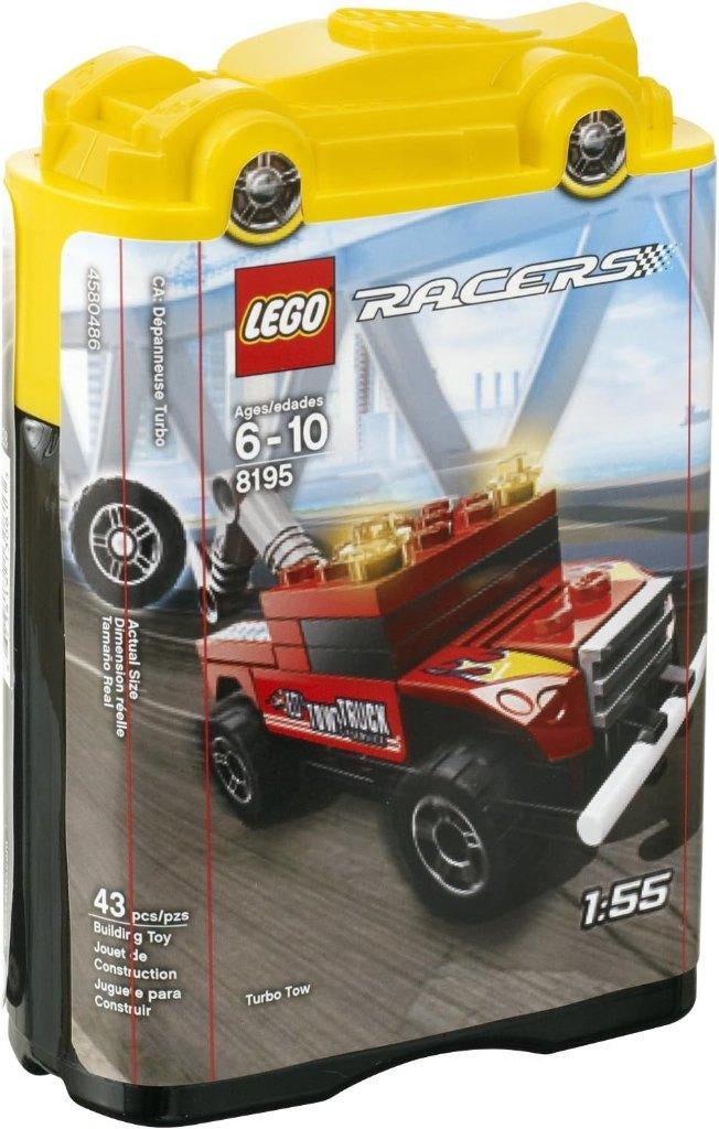 Lego Racers 8195 - Tow Truck, Lego, Nieuw, Ophalen of Verzenden, Complete set