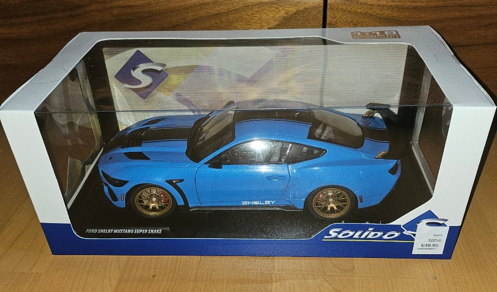 Solido 1:18 2024 Ford Mustang Shelby Super Snake, Ophalen of Verzenden, Nieuw, Auto, Solido