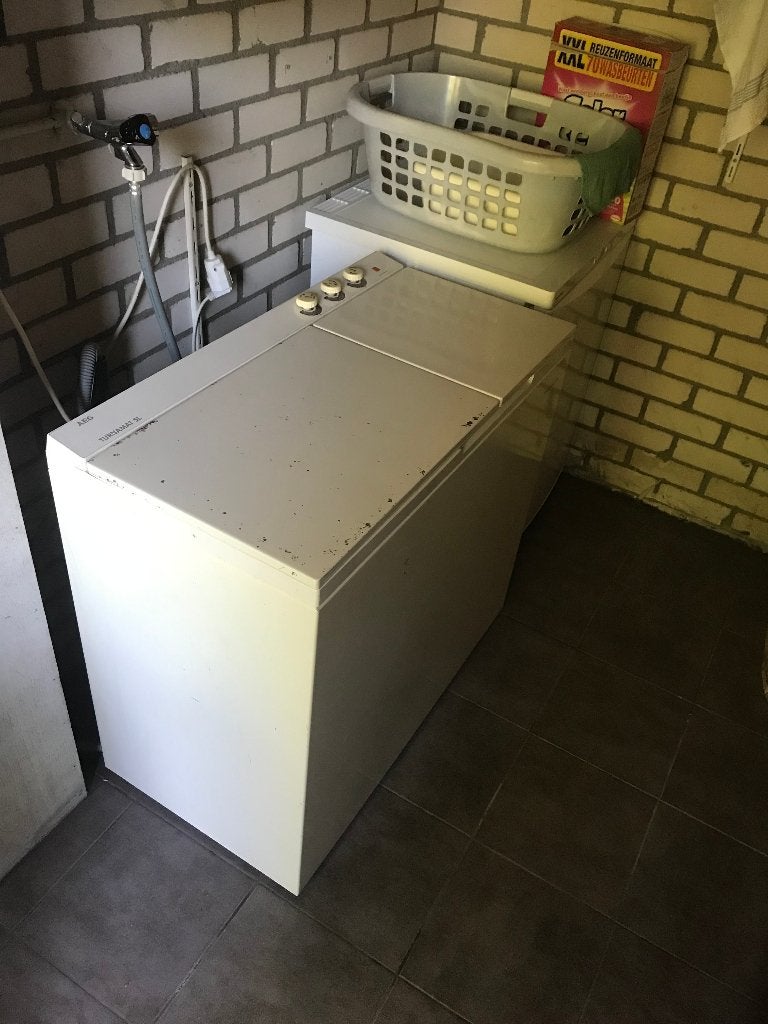 Wasmachine AEG Turnamat, Witgoed en Apparatuur, Wasmachines, Gebruikt, Bovenlader, 10 kg of meer, Minder dan 85 cm, 1200 tot 1600 toeren