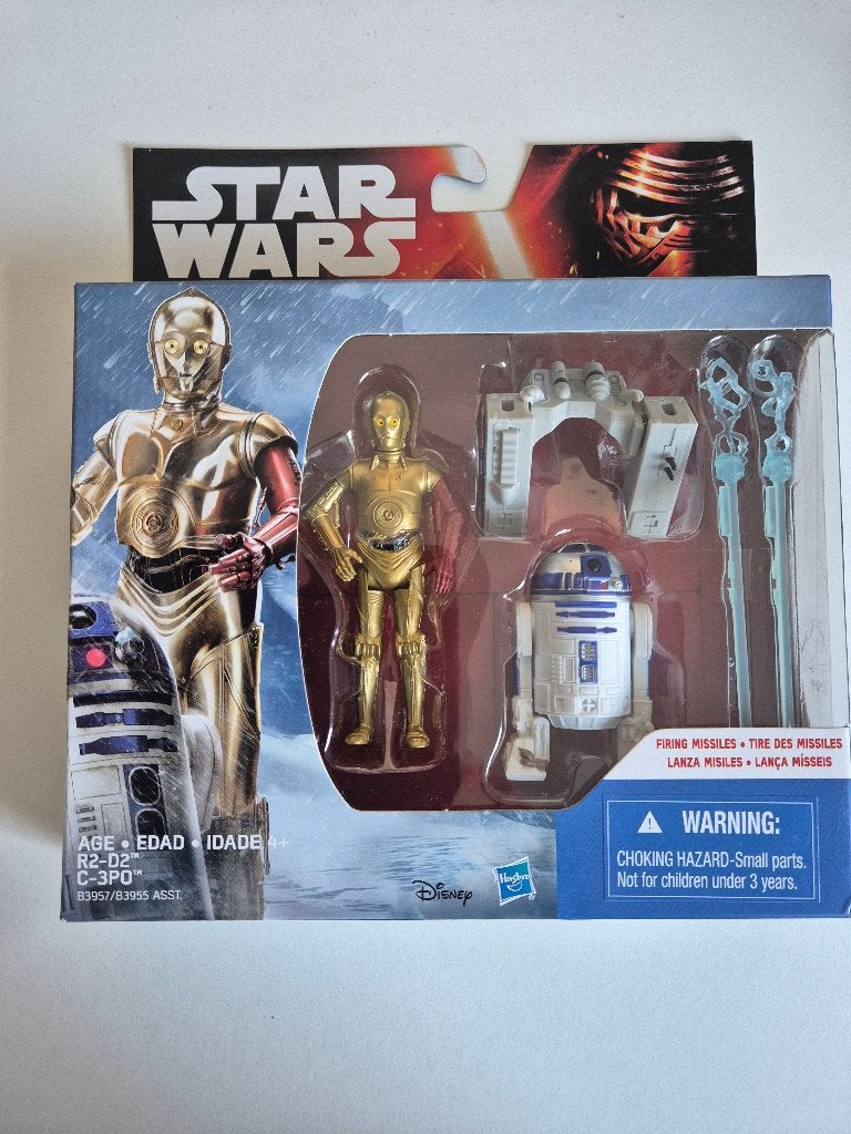 Star Wars TFA R2-D2 & C-3PO, Ophalen of Verzenden, Nieuw, Actiefiguurtje