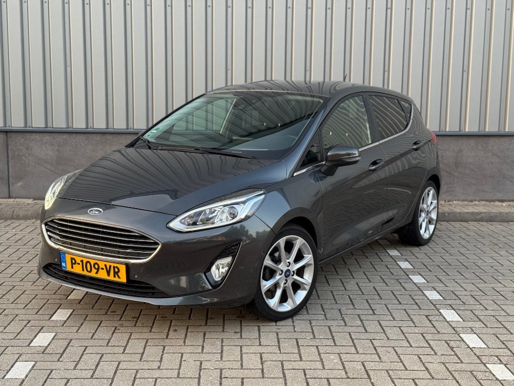 Ford Fiësta 1.0 Ecoboost 5dr 2018 Titanium Camera Carplay, Auto's, Voorwielaandrijving, Euro 6, 580 kg, Bedrijf