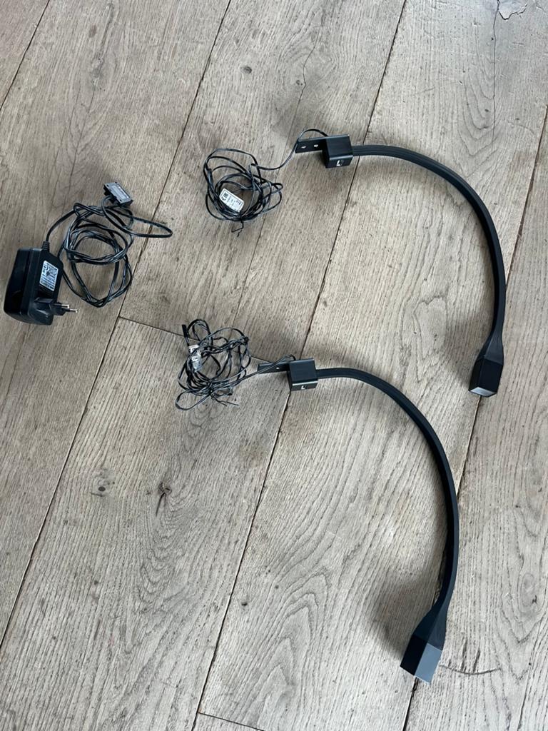 Bedlampjes LED met USB opladers erin, Ophalen of Verzenden, Zo goed als nieuw