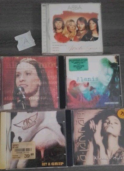 Diverse CD's ABBA, Alanis Morissette, Aerosmith, Alannah Myl, Ophalen of Verzenden, Gebruikt, Pop, Album