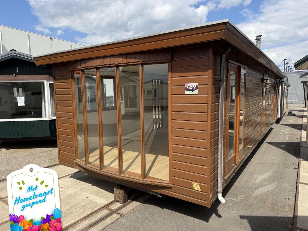 Klein Paradijs Chalet 11.20 x 3.70 m 2 Slp, Niet ingevuld, Niet ingevuld, Niet ingevuld
