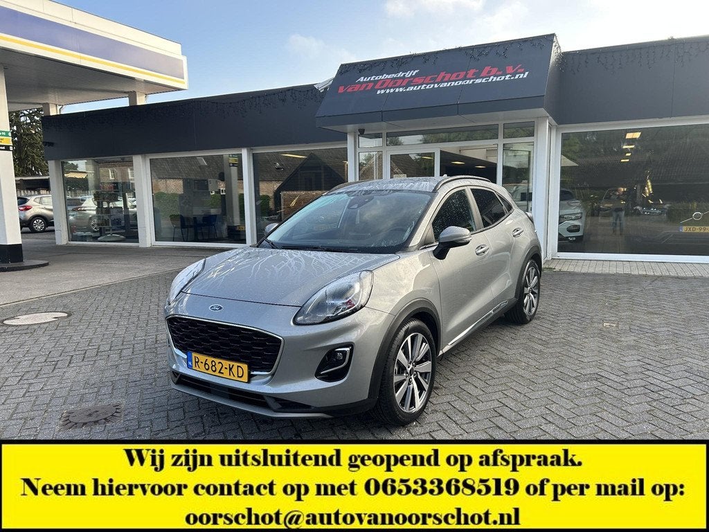 Ford Puma 1.0 EcoBoost Hybrid Titanium X, Voorwielaandrijving, Euro 6, Origineel Nederlands, Bedrijf