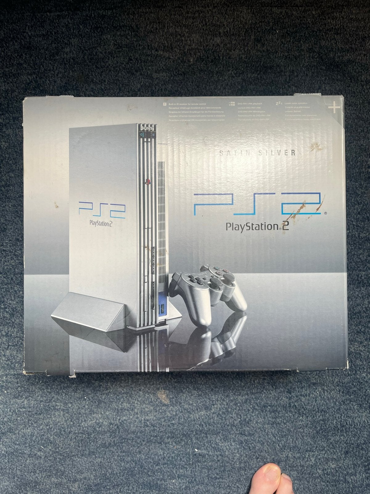 Sony PlayStation 2 (PS2) Silver Slim met games en controller, Spelcomputers en Games, Spelcomputers | Sony PlayStation 2, Ophalen
