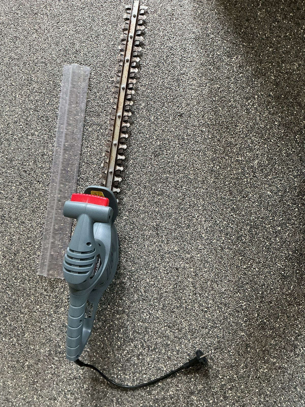 Heggenschaar Powerplus POWEG40100 - Elektrisch, Ophalen of Verzenden, Gebruikt, Elektrisch