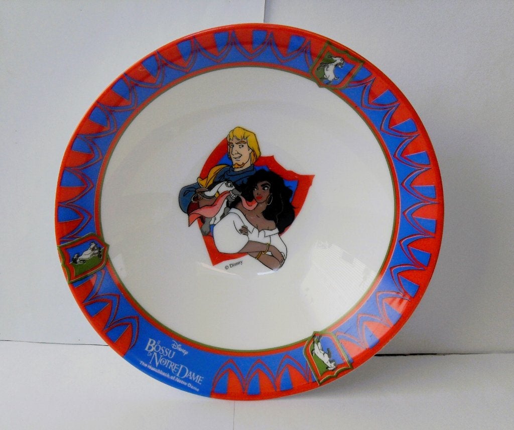 De Klokkenluider Van De Notre Dame Kom Disney Schaaltje, Ophalen of Verzenden, Overige figuren, Zo goed als nieuw, Servies