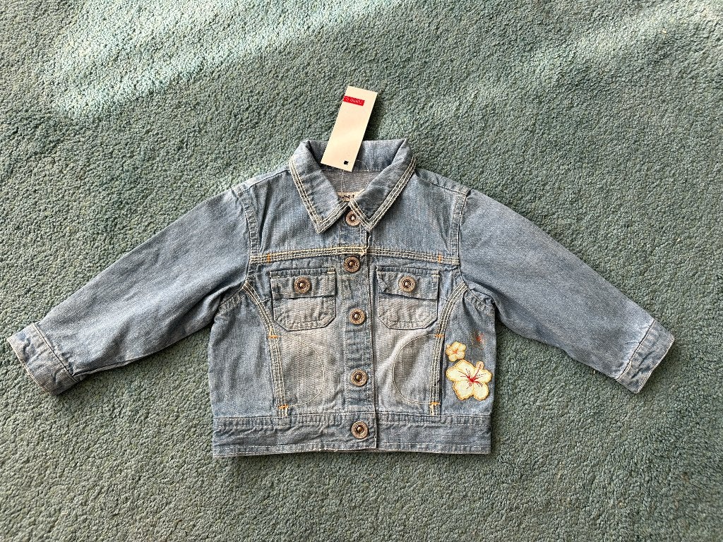 Name It stoere spijkerjas denim jas jeansjas maat 80 nieuw, Meisje, Nieuw, Ophalen of Verzenden, Jasje