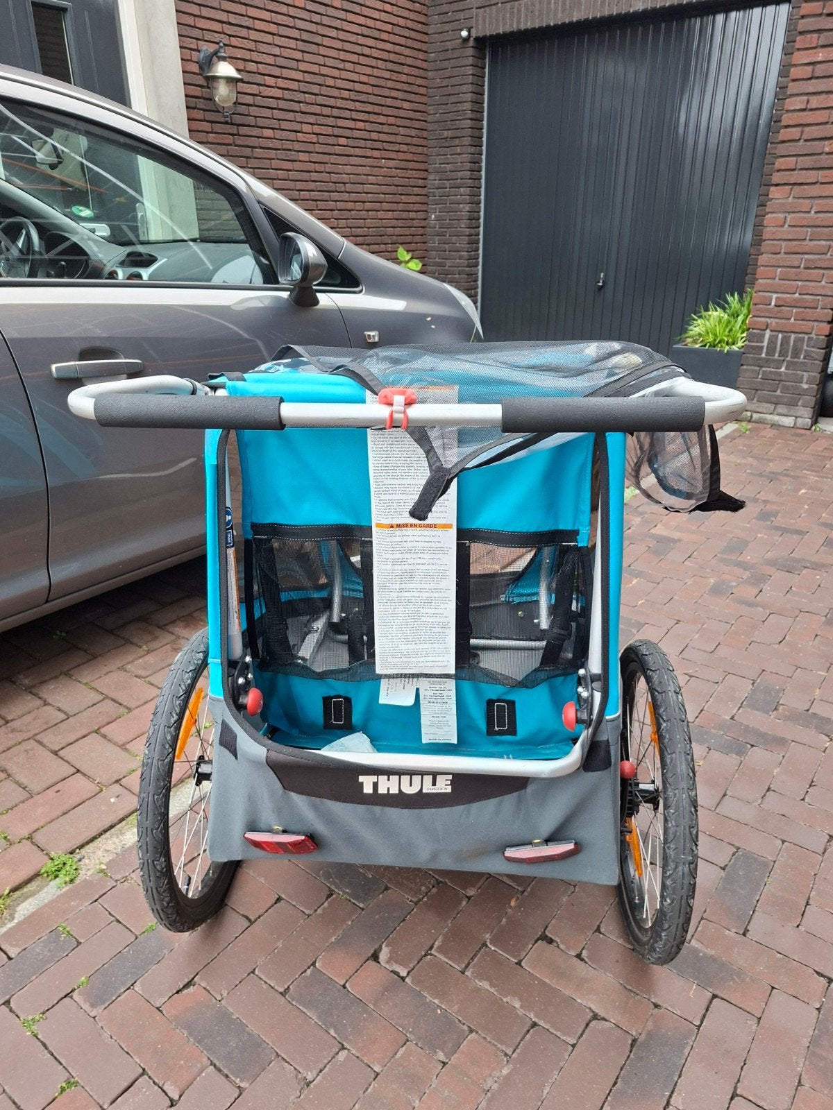 Thule Coaster XT Kinderkar/Fietskar - Zo goed als nieuw, Ophalen of Verzenden