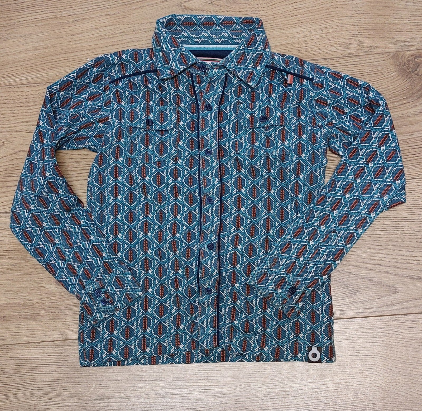 4funkyflavours overhemd maat 134 140, Overhemd of Blouse, Ophalen of Verzenden, Zo goed als nieuw, Jongen
