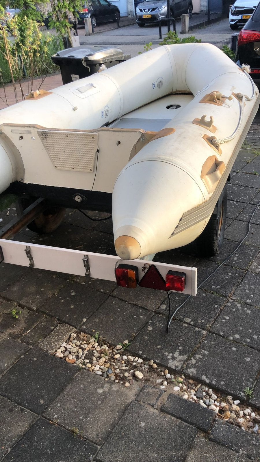 Rubberboot, Ophalen, Gebruikt