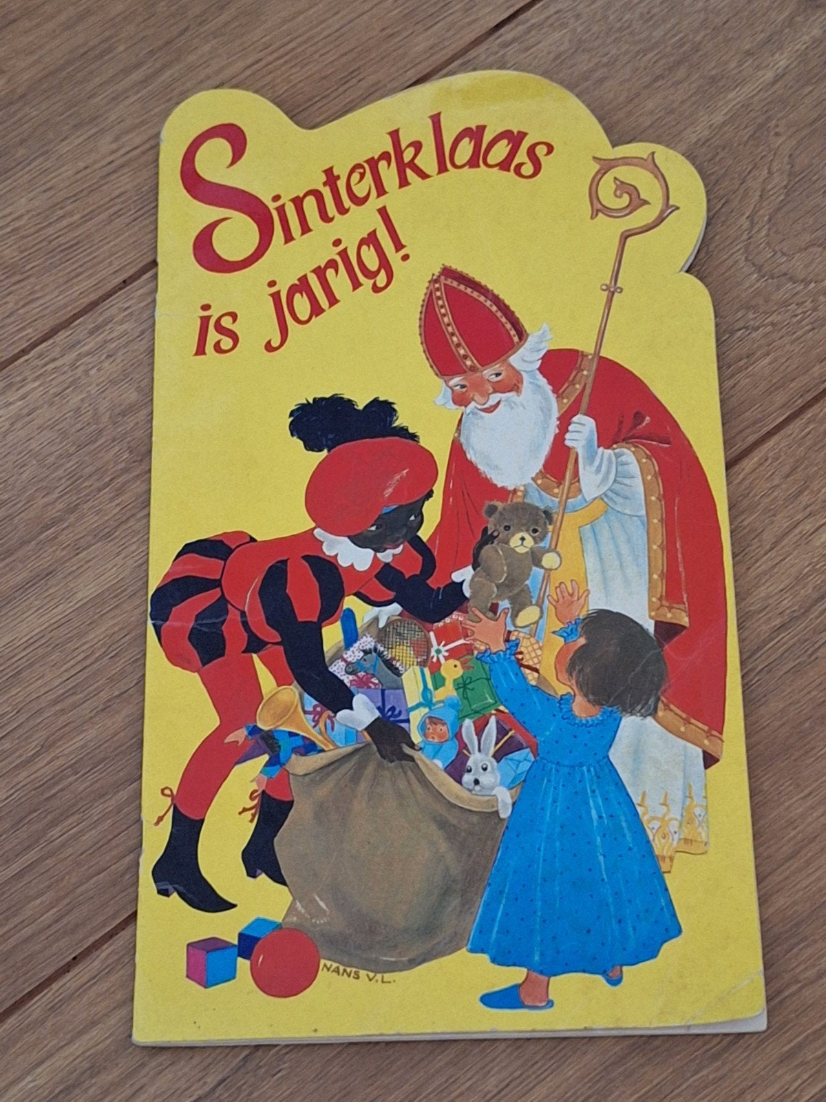 Sinterklaas is jarig. Vintage liedjesboek., Ophalen of Verzenden, Gebruikt