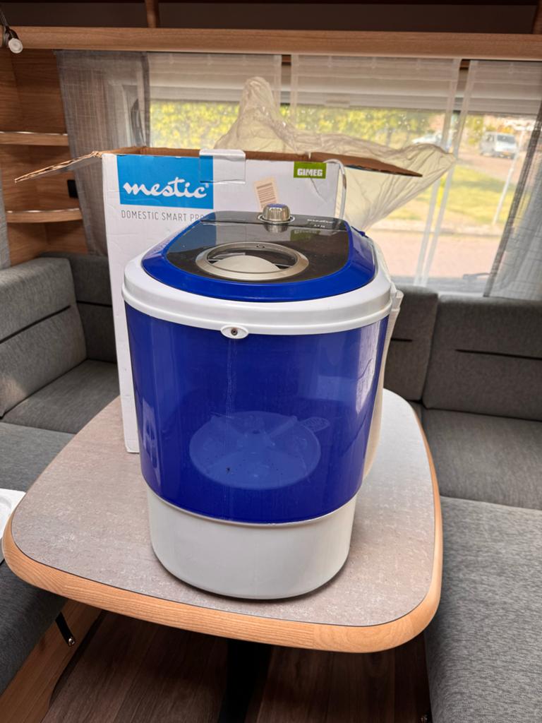 Camping Wasmachine - Mestic MW-100 Mini, Caravans en Kamperen, Kampeeraccessoires, Zo goed als nieuw, Ophalen