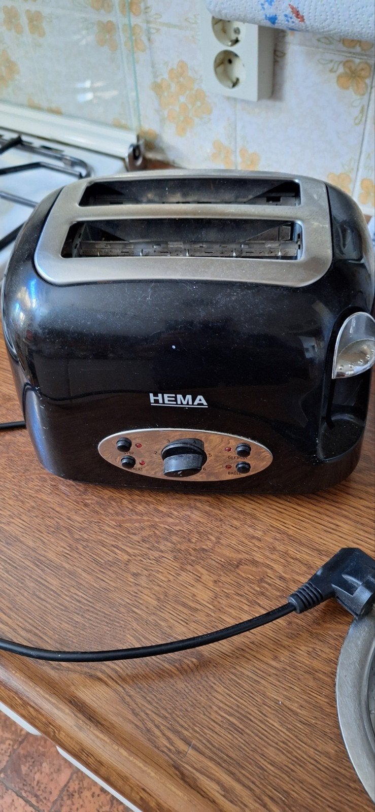 hema broodrooster, Ophalen