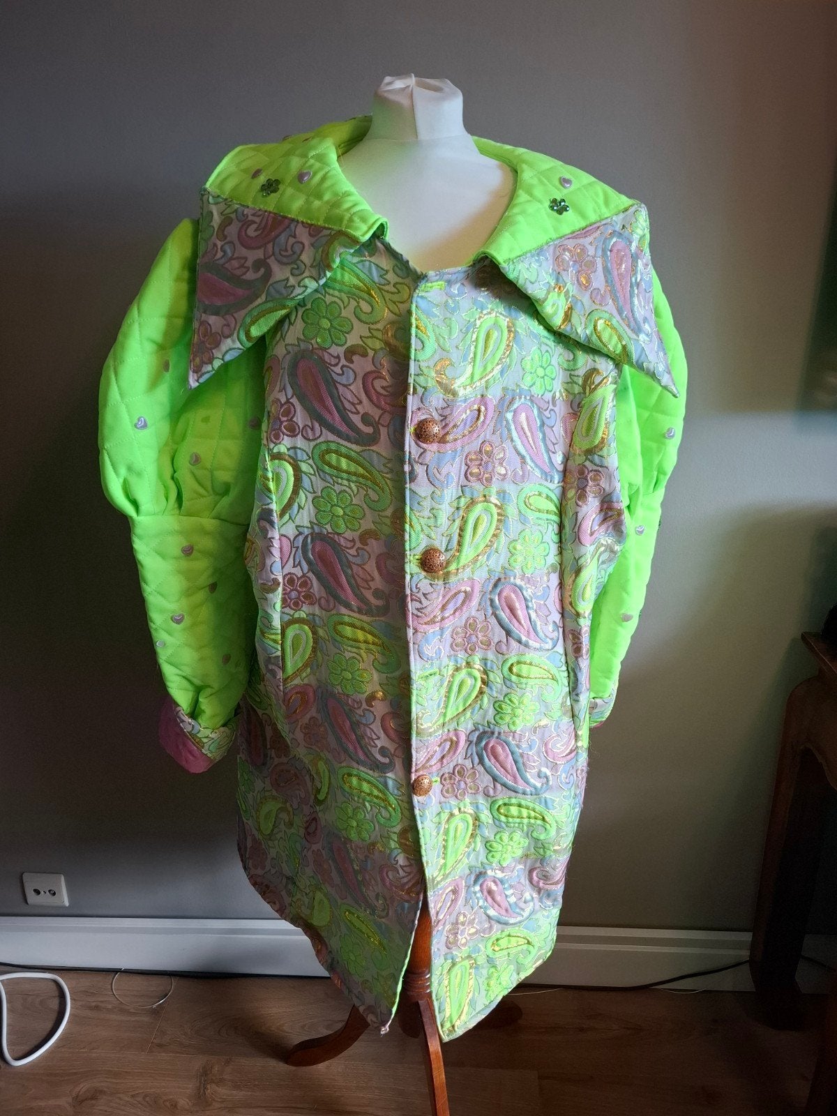 mooie herenjas met broek, Kleding | Heren, Maat 52/54 (L), Carnaval, Ophalen of Verzenden, Zo goed als nieuw