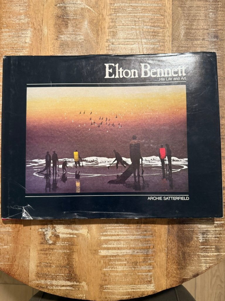 Elton Bennett, his life and Art - Archie Satterfield, Ophalen of Verzenden, Zo goed als nieuw, Archie Satterfield, Schilder- en Tekenkunst