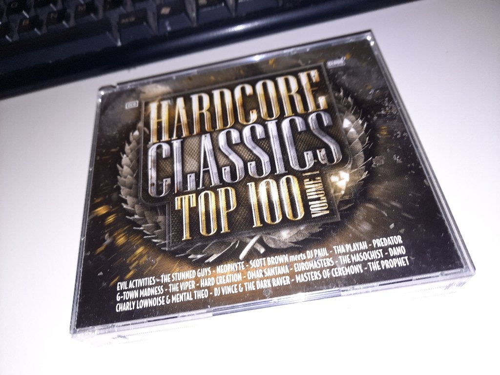 2 CD BOX Hardcore Classics Top 100 Volume 1, Ophalen, Zo goed als nieuw