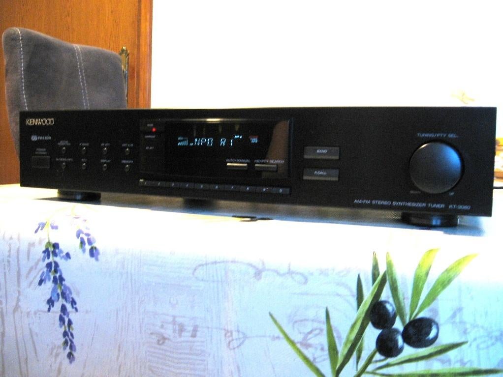 Kenwood KT-3080 RDS tuner serviced, Ophalen of Verzenden, Gebruikt