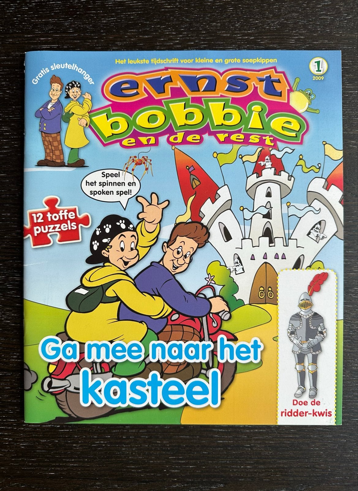 Ernst, Bobbie en de rest - Ga mee naar het kasteel, Boeken, Ophalen of Verzenden, Zo goed als nieuw, Non-fictie