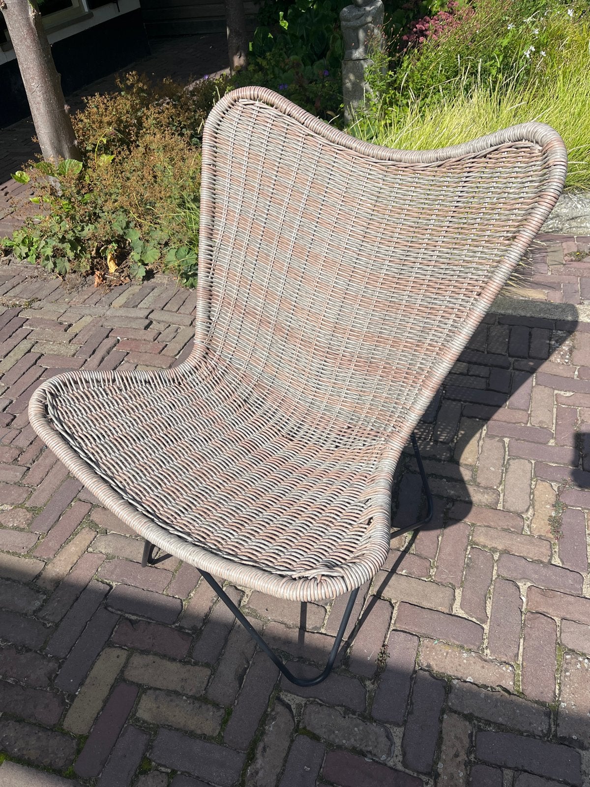 Vlinderstoel, Tuin en Terras, Ophalen, Gebruikt