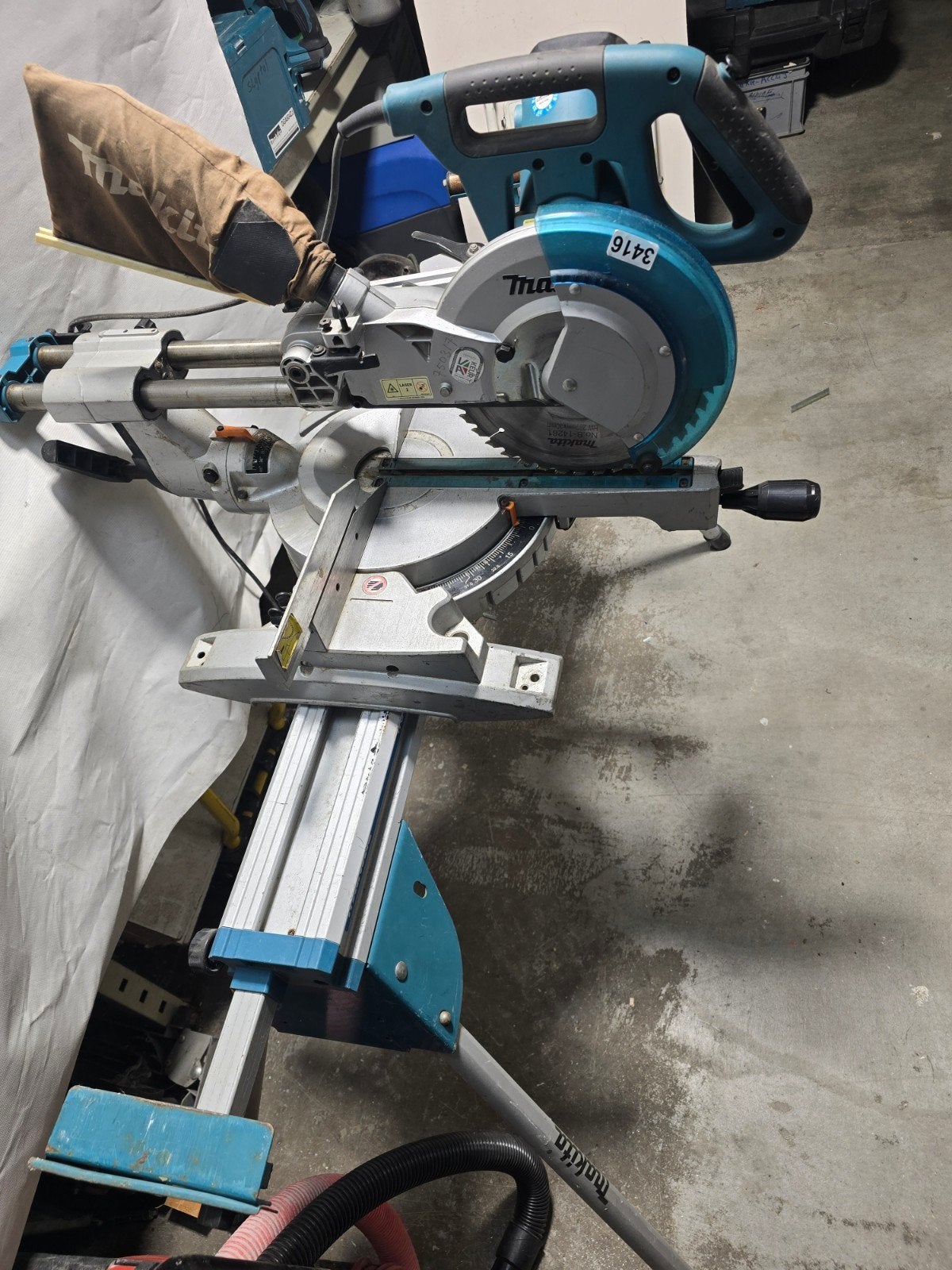 Makita LS1018 Afkortzaag met Onderstel, Ophalen of Verzenden, Makita, N.v.t, N.v.t