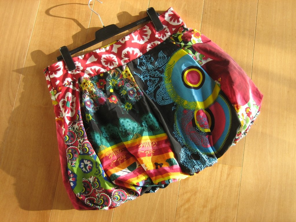 Fleurig Tjechisch folkloristisch ballonrokje 42 SNAZZEYS, Overige kleuren, Verzenden, Maat 42/44 (L), Nieuw