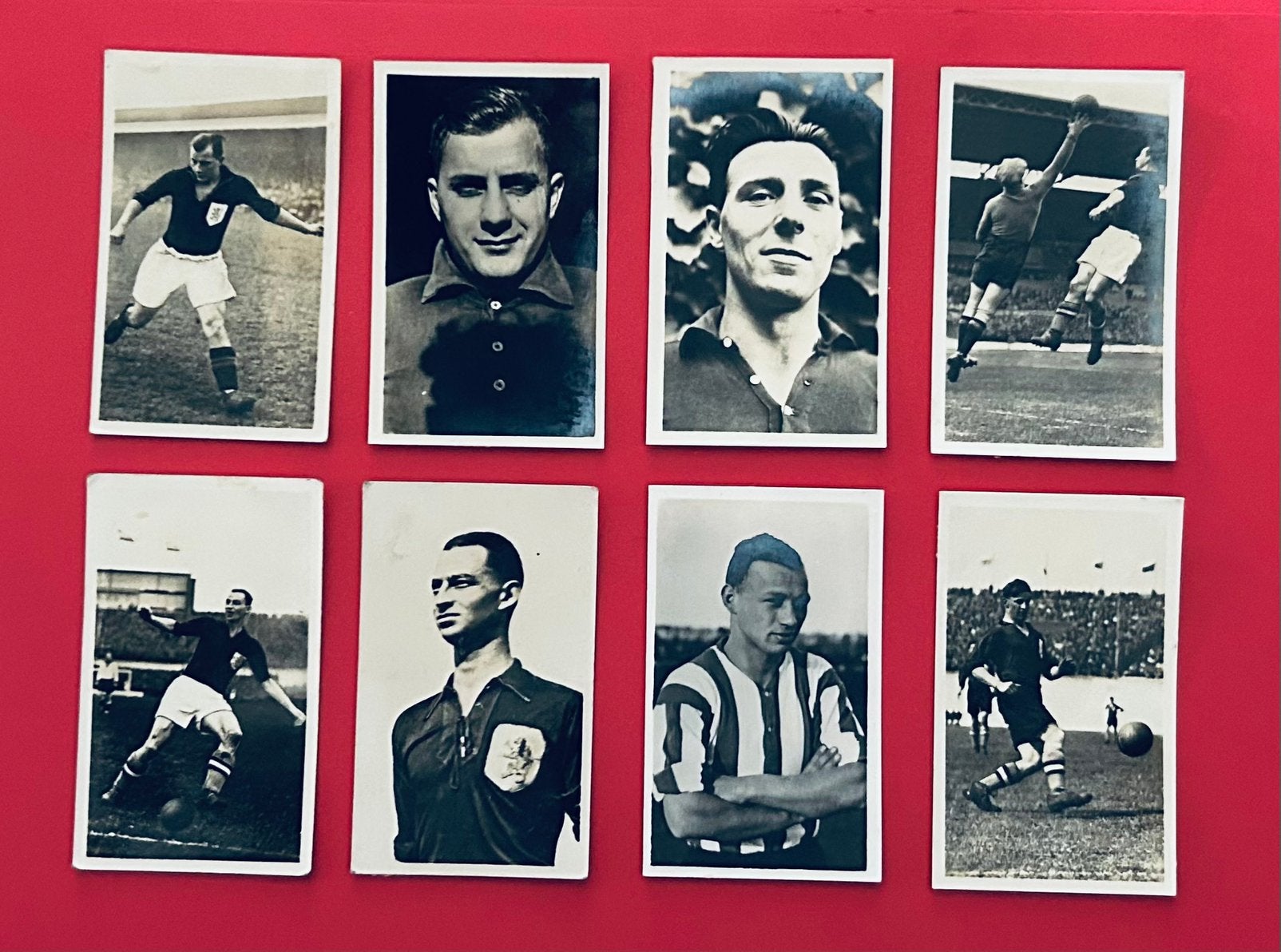 Voetbalplaatjes - 1936 - ADO - Pec - PSV - Bakhuys, Verzamelen, Ophalen of Verzenden, Gebruikt, PSV, Poster, Plaatje of Sticker