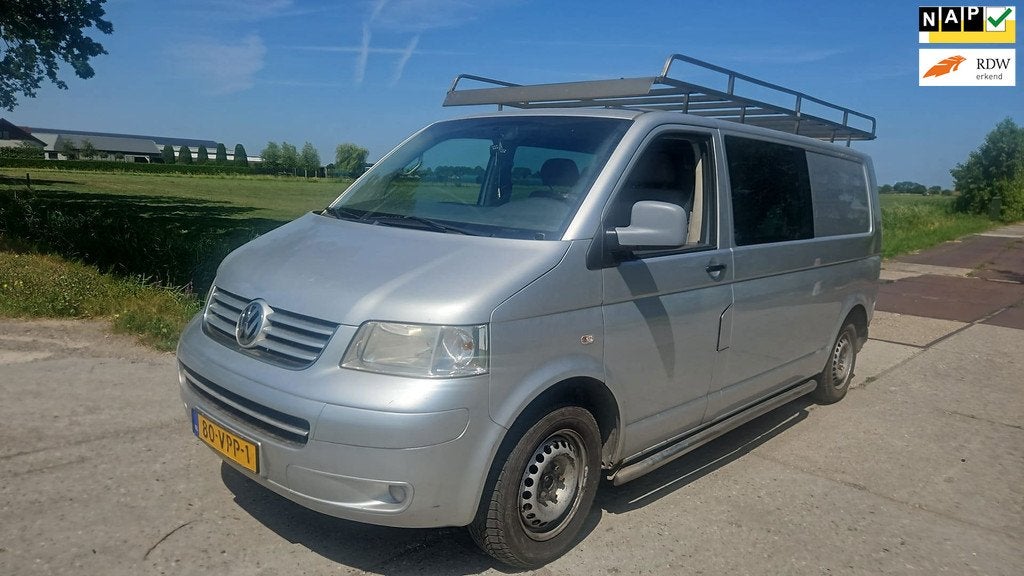 Volkswagen Transporter 2.5 TDI 340 4Motion DC/ dubbelcabine/, Auto's, Bestelauto's, Bedrijf, Te koop, 4x4, ABS, Airconditioning