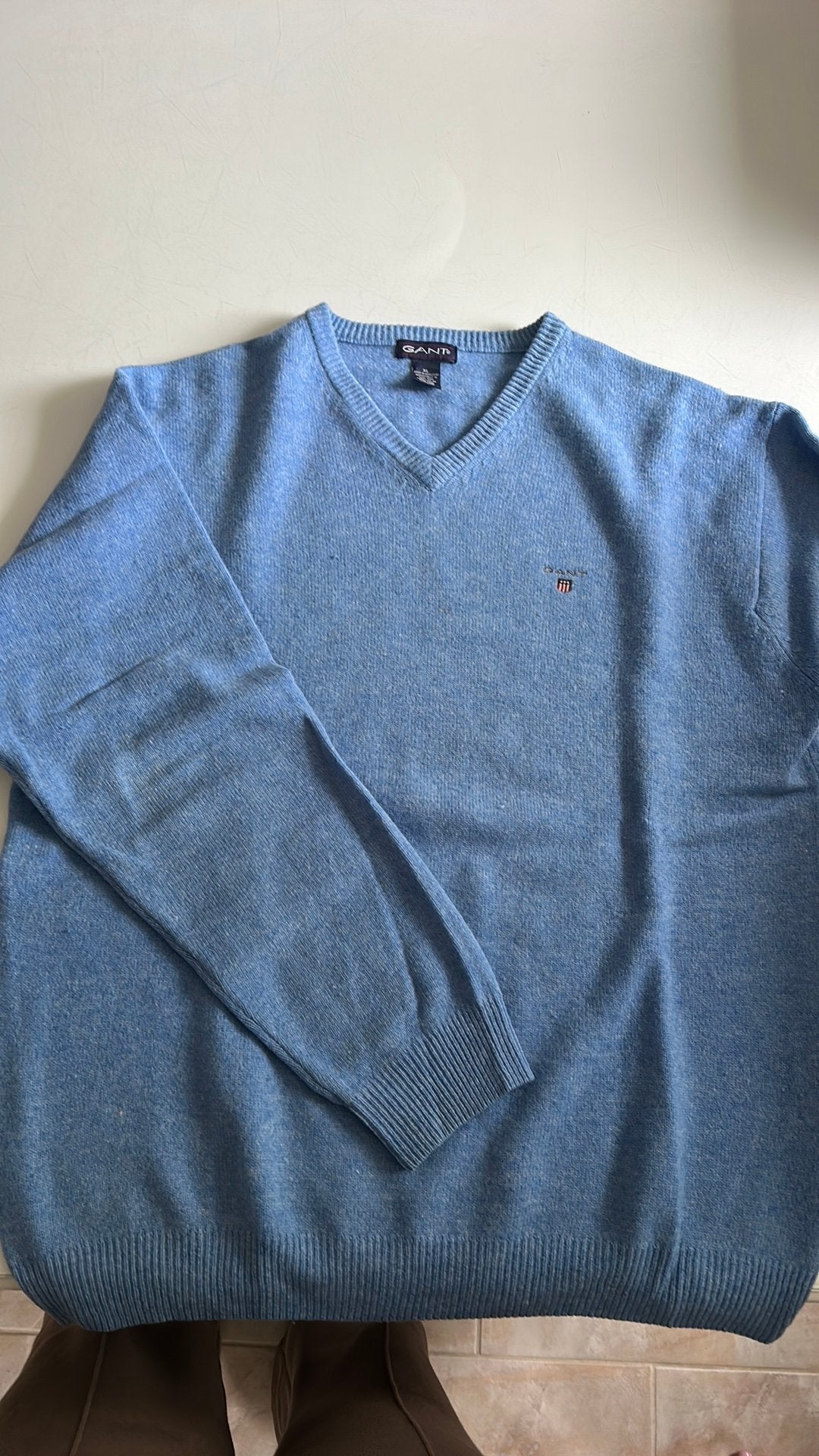 Gant trui maat XL, Ophalen of Verzenden, Zo goed als nieuw, Maat 56/58 (XL), Blauw