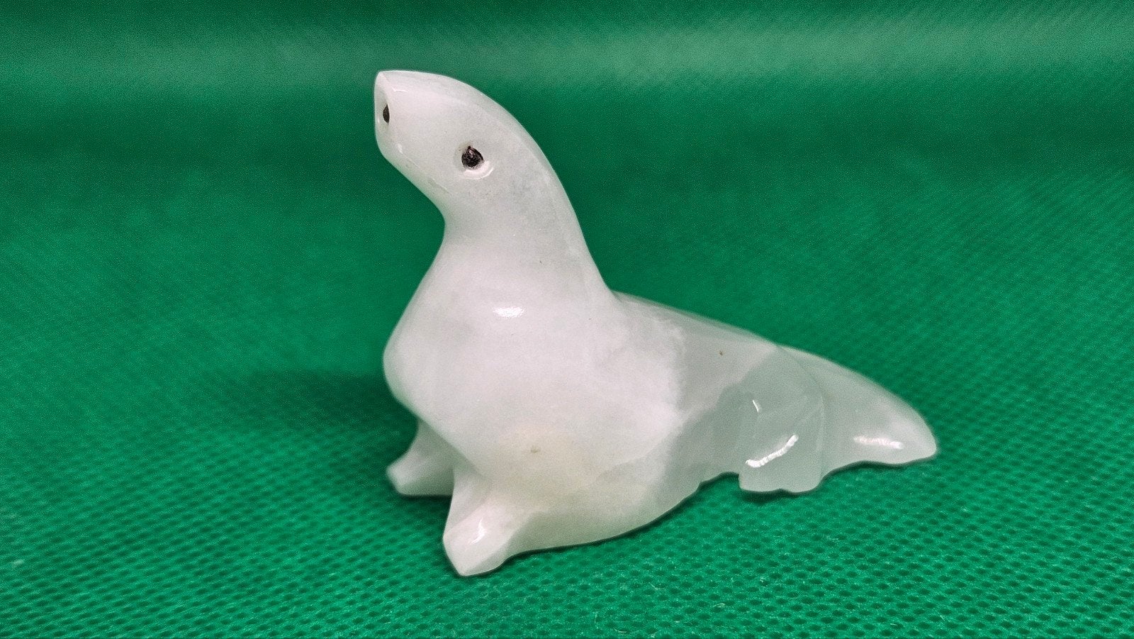 Marmeren zeehond, Verzamelen, Beelden en Beeldjes, Ophalen of Verzenden