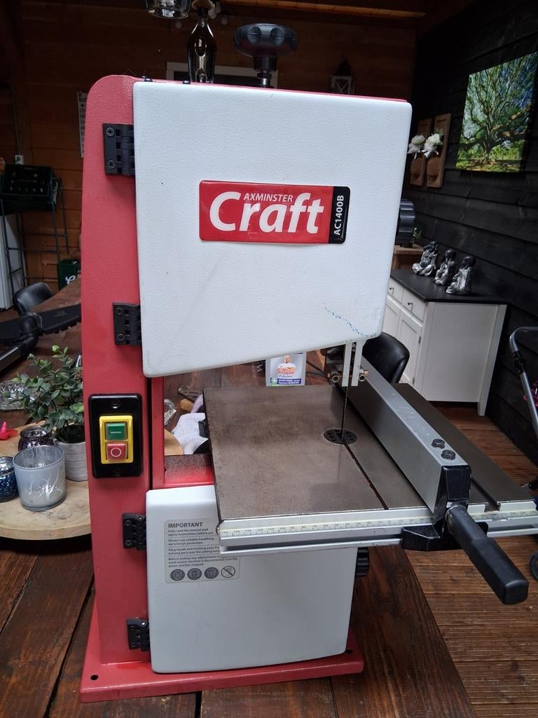 Axminster Craft AC1400B Lintzaag - Zo goed als nieuw, Ophalen, 70 mm of meer, Zo goed als nieuw, Axminster Craft