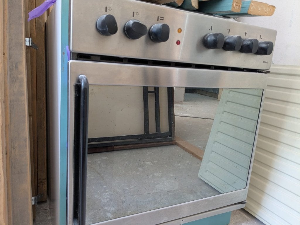 Inbouwoven Atag, Witgoed en Apparatuur, Ovens, Ophalen, 50 tot 55 cm, Gebruikt, 45 tot 60 cm