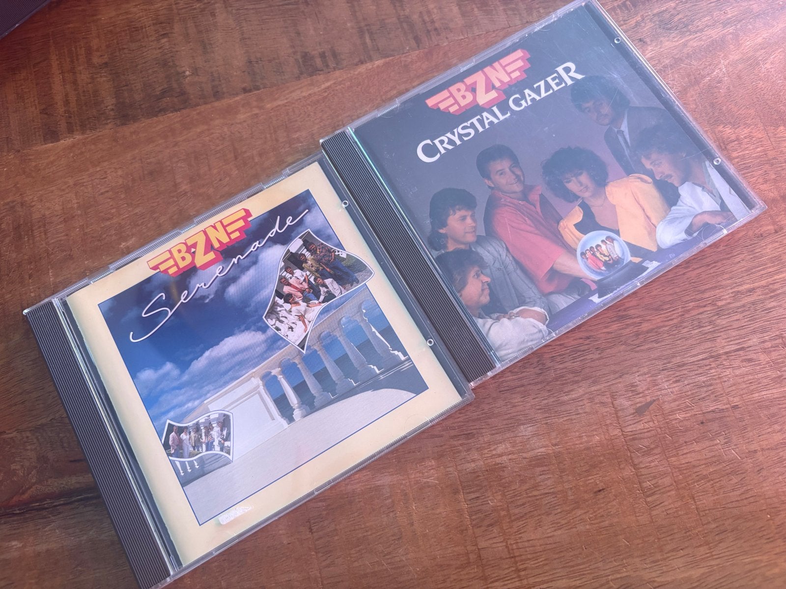 BZN - Serenade & Crystal Gazer CD's, Cd's en Dvd's, Cd's | Pop, Gebruikt, Pop, Ophalen of Verzenden, Inclusief doosje
