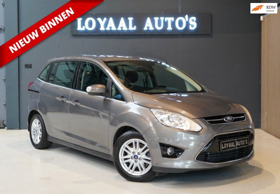 Ford Grand C-Max 1.0 Ambiente 7p. | PDC | STOELVERW. | CRUIS, Auto's, Voorwielaandrijving, Gebruikt, Automatische klimaatregeling
