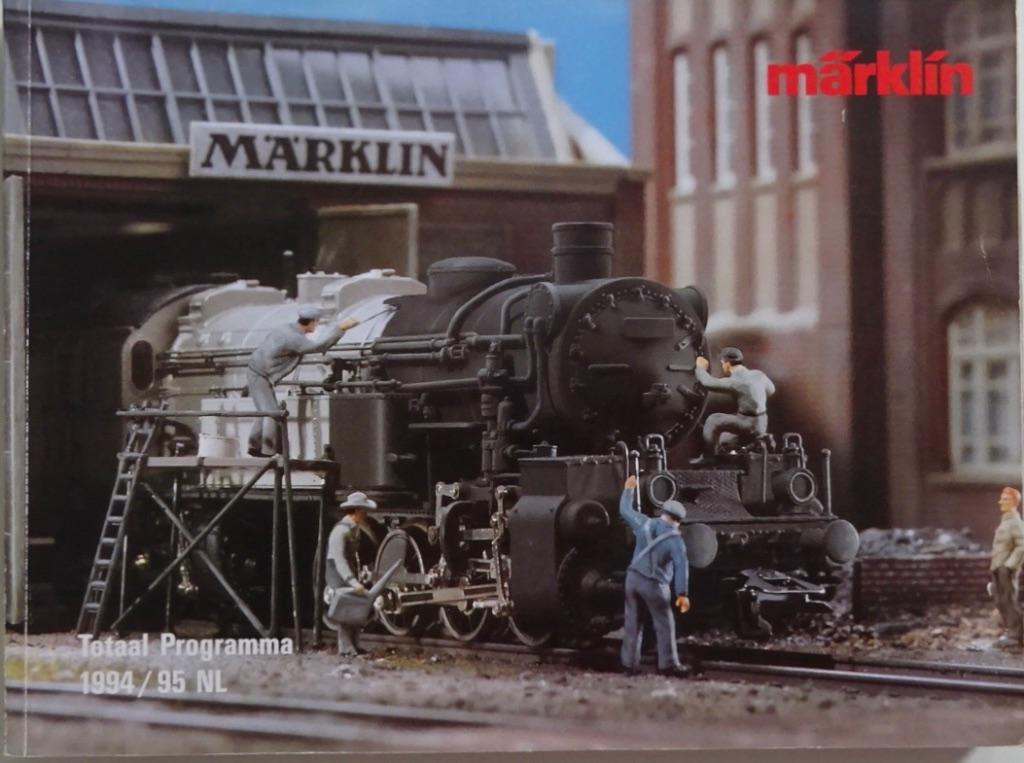 Marklin catalogus Totaal-programma 1994/1995, Wisselstroom, Nieuw, Märklin, Boek, Tijdschrift of Catalogus