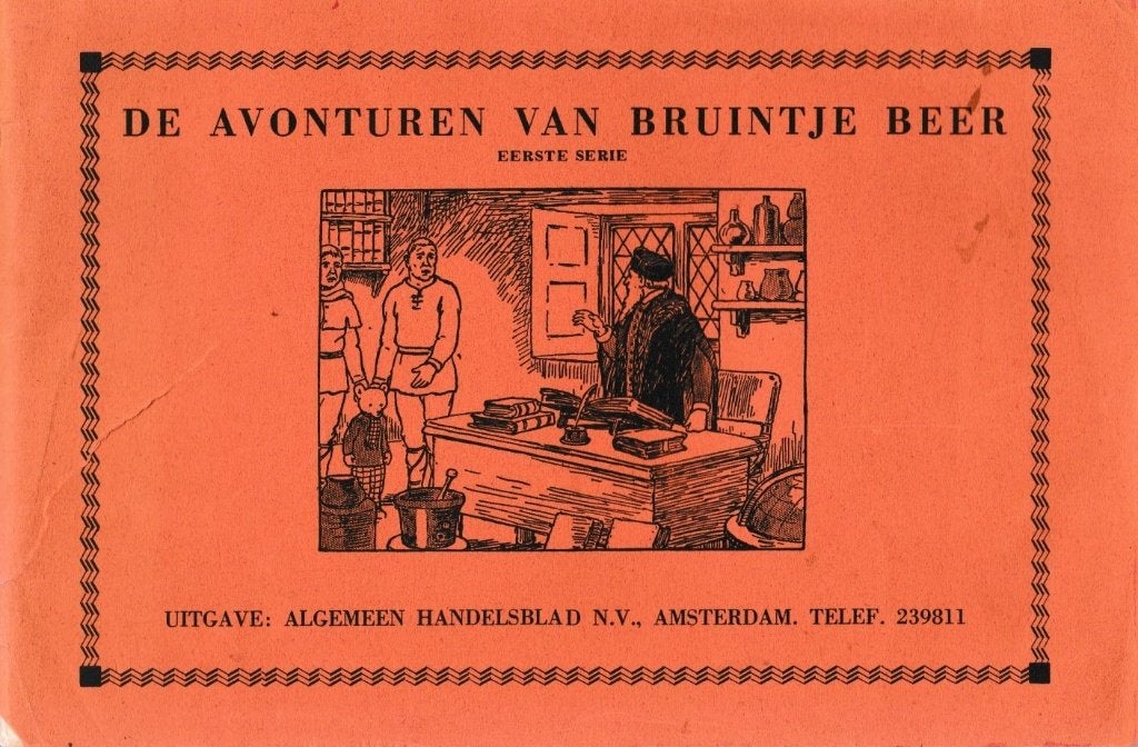 DE AVONTUREN VAN BRUINTJE BEER - EERSTE / TWEEDE SERIE, Boeken, Eén stripboek, Ophalen of Verzenden, Gelezen