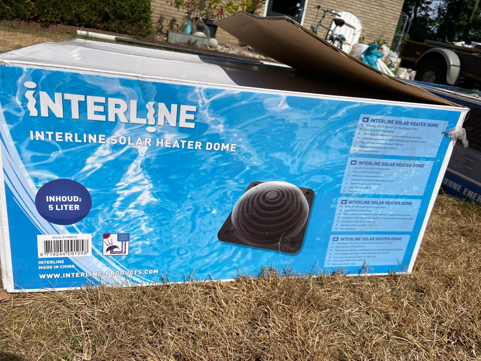Interline Solar Heater Dome - Zwembadverwarming, Tuin en Terras, Zwembad-toebehoren, Nieuw, Verwarming, Ophalen