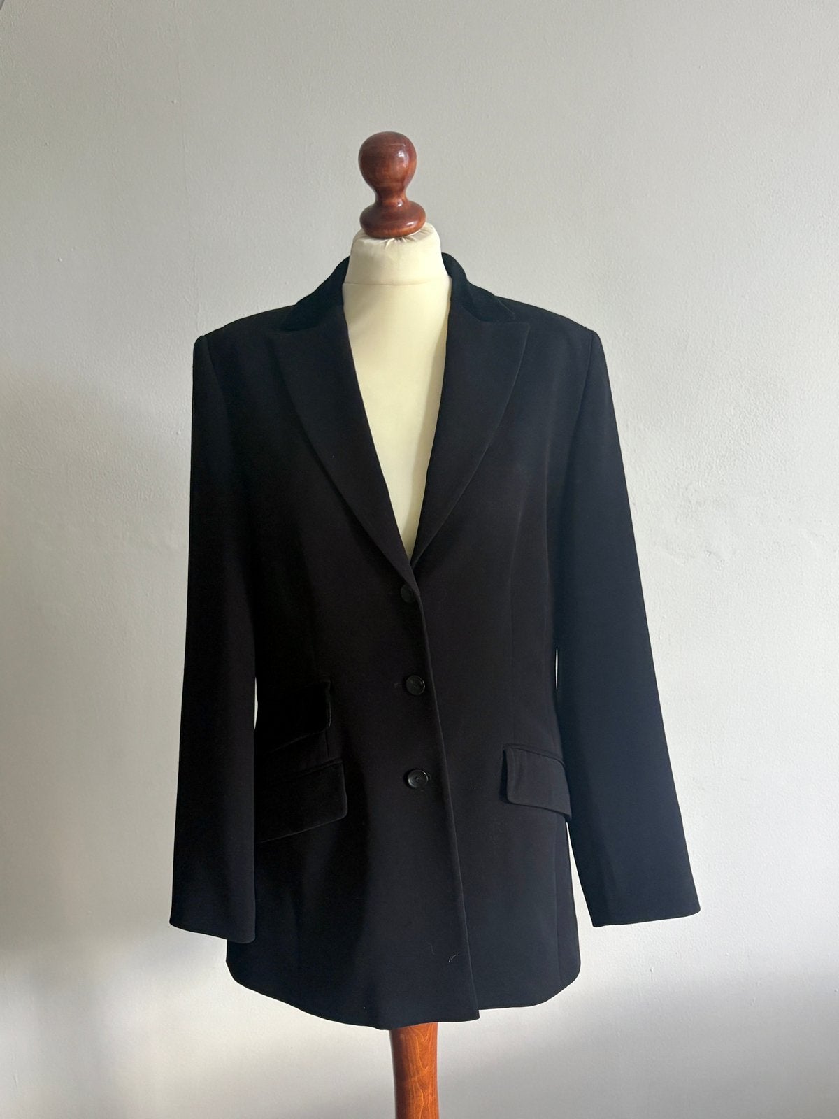 Tijdloze dames blazer van Bianca mt 38, Ophalen of Verzenden, Zo goed als nieuw, Maat 38/40 (M), Zwart