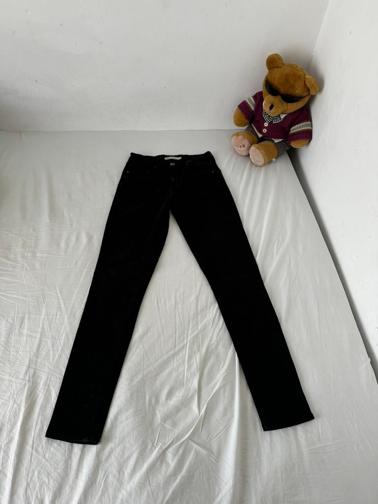 Levi’s 721 high rise skinny jeans, Ophalen of Verzenden, Zo goed als nieuw, Zwart, W27 (confectie 34) of kleiner