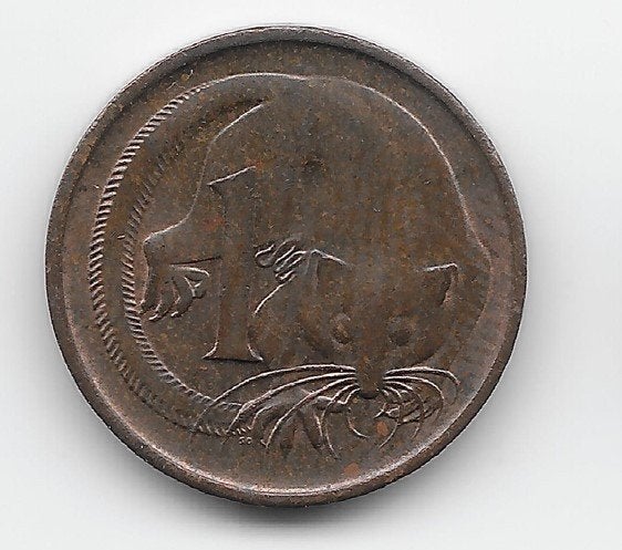 Australië 1 cent 1973 KM# 62 (1), Verzenden, Losse munt