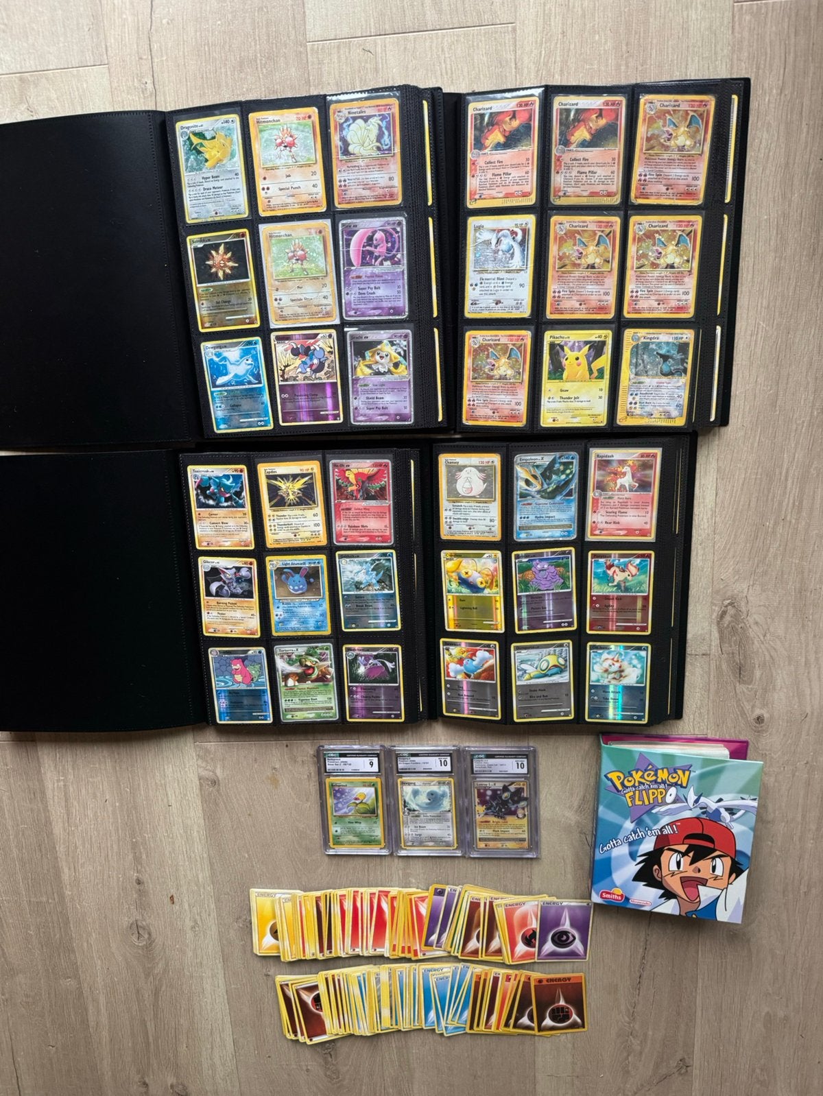 Oude pokemon collectie, Ophalen of Verzenden, Zo goed als nieuw, Meerdere kaarten