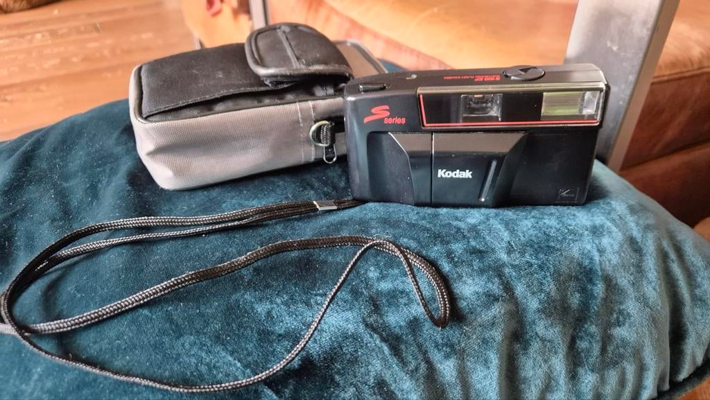 Kodak S100 EF retro 35mm camera (jaren 90), Ophalen of Verzenden, Gebruikt, Compact, Kodak