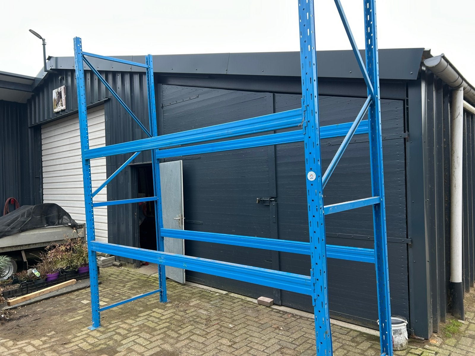 Stelling stellingen incl vlonders, Ophalen