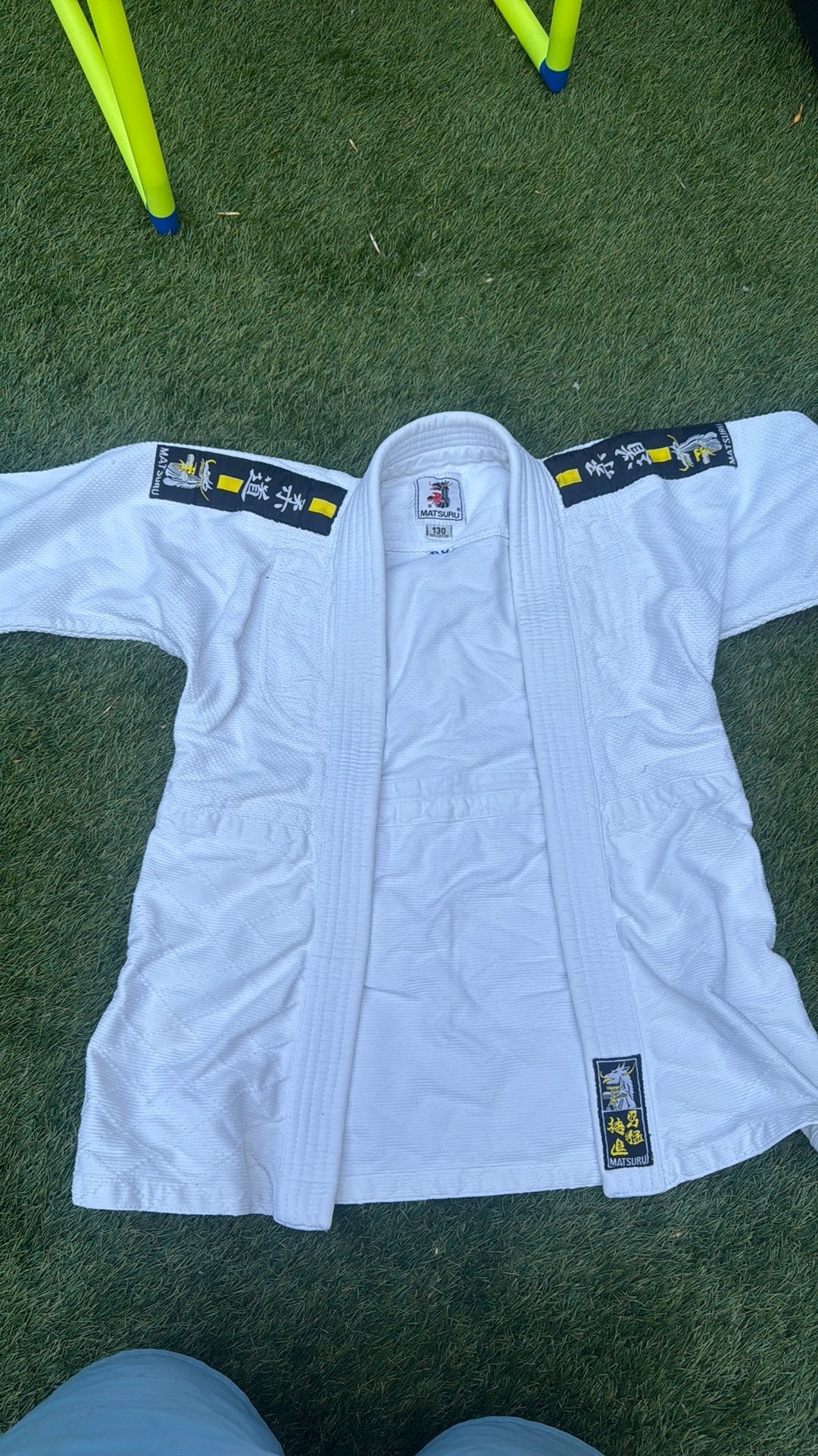 Judo pak matsuru maat 130, Judo, Vechtsportpak, Ophalen of Verzenden, Zo goed als nieuw