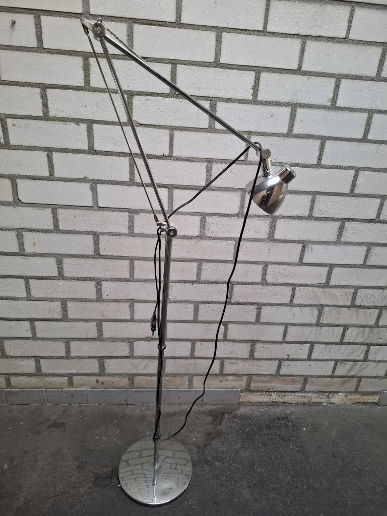 Staande lamp, Ophalen, Zo goed als nieuw, Metaal, 100 tot 150 cm