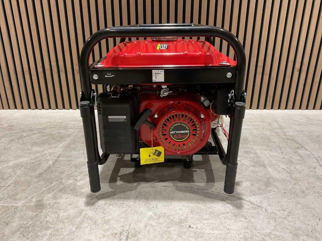 Huttenberg H8500 op wielen met accu Stroomgenerator  ‼️, Ophalen, Elektrisch startend, Benzine, Nieuw
