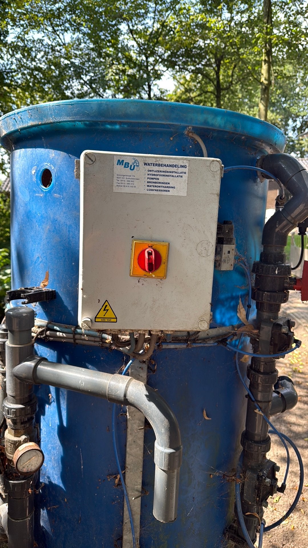 Ontijzerinsinstallatie, Ophalen, Gebruikt, 100 liter of meer, Onderdeel