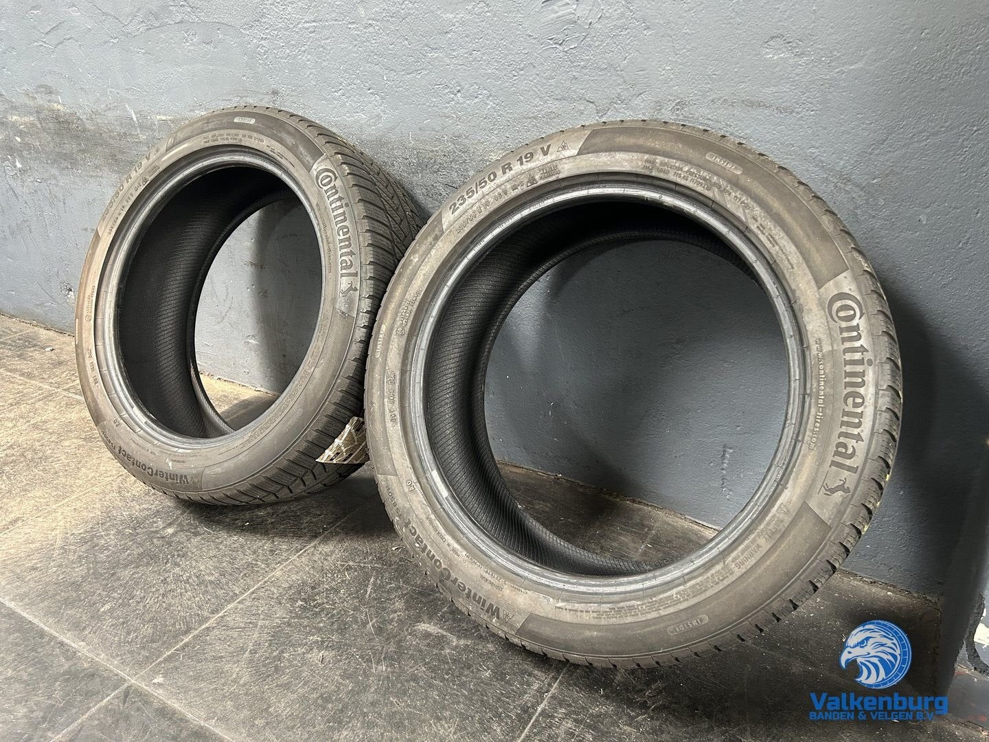 6mm! Winterbanden 235/50R19 Continental WinterContact TS850P, Auto-onderdelen, Banden en Velgen, 19 inch, Gebruikt, -, -