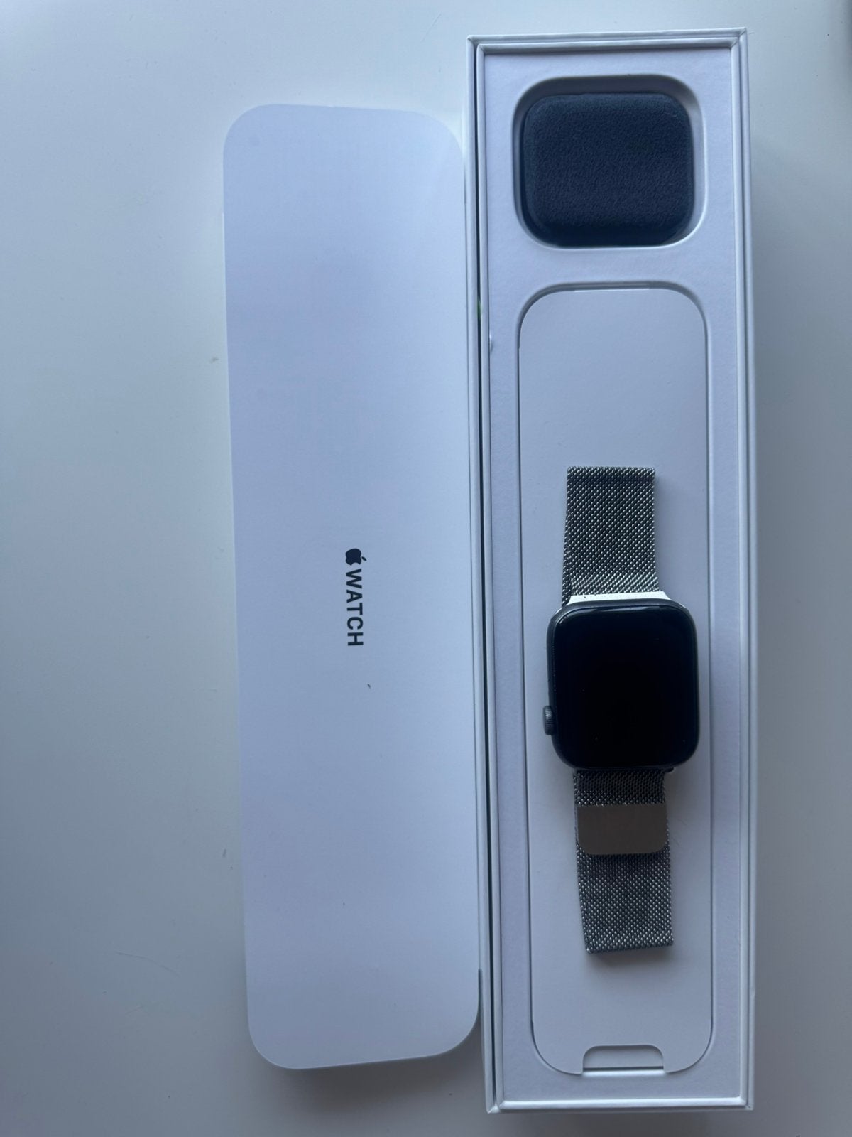 Apple Watch Series 5 44mm, Sieraden, Tassen en Uiterlijk, Smartwatches, Ophalen of Verzenden, Zo goed als nieuw, Zwart, IOS